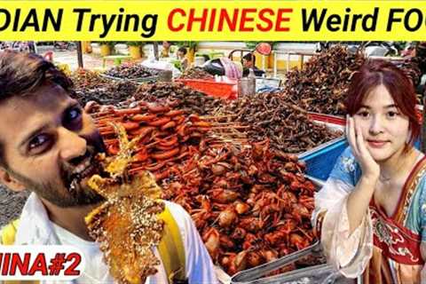 INDIAN Trying CHINESE Street Food | Indian In China |