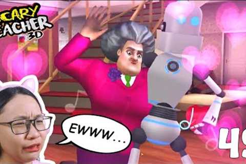 Scary Teacher 3D New Levels February Update 2022 - Part 49 - No More Mr Valentine!!!
