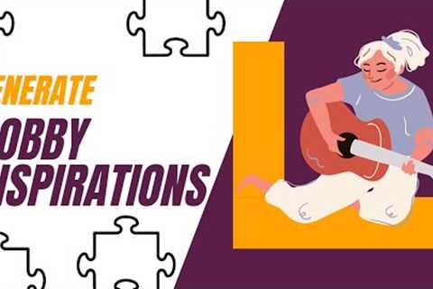 Hobby Generator || Generate Hobbies || Instant Hobby Generation