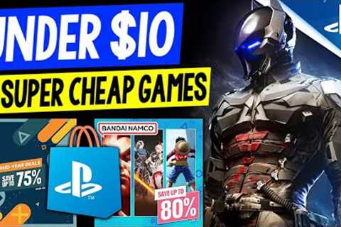 24 Awesome PSN Game Deals UNDER $10! SUPER CHEAP PS4 Games on Sale (NEW PlayStation Game Deals 2023)