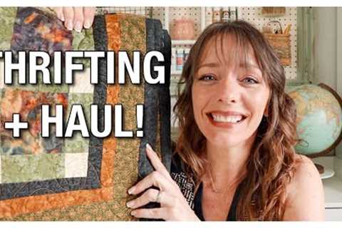 I CAN'T BELIEVE THEY GIVE THIS STUFF AWAY!!! ~THRIFTING ~  GOODWILL THRIFT WITH ME + THRIFT HAUL!