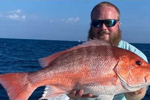 Catching the RAREST Snapper in the world! Fish n Grits tugboat style! {Catch, Clean, Cook}