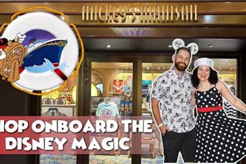 Shopping the Disney Magic | Mickey's Mainsail | Disney Cruise Line