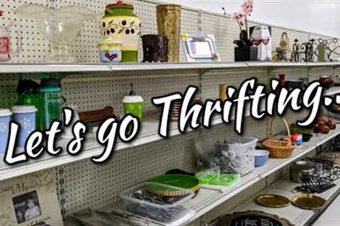 Let's Go Thrifting at Goodwill Today+My Small Kitchen Home Thrift Haul-January 2021
