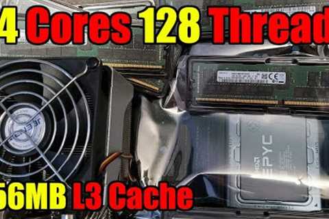 Building The MOST POWERFUL CPU Mining Rig In The WORLD!!  EPYC Style