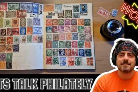 Stamp Collecting with Lee ☆ VLog ☆ #Philately ☆ Collecting stamps.
