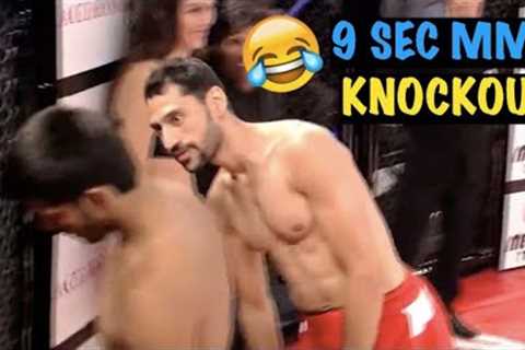 9 Second MMA Knockout - Funniest Sports Fails Ever!!! (#3) | Triggered Insaan