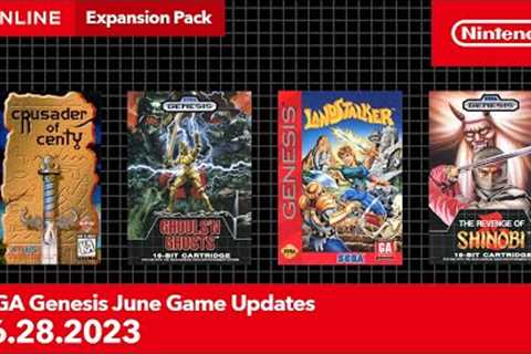 SEGA Genesis – June 2023 Game Updates – Nintendo Switch Online