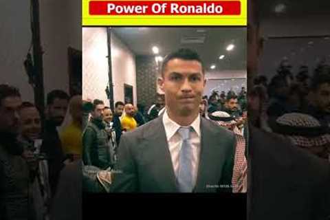 🥺The Power Of Ronaldo😭 | cristiano ronaldo | football #shorts #ronaldo #cr7
