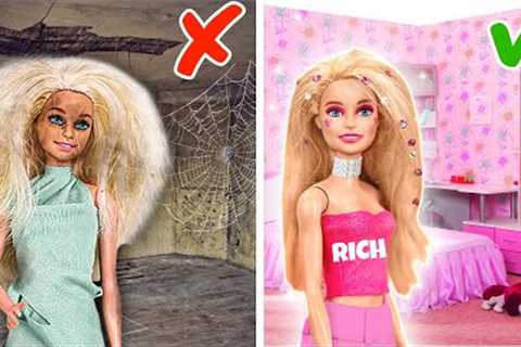 Doll Room Makeover 🧹🏠 *Cozy &amp; Stylish DIY Decor Ideas*