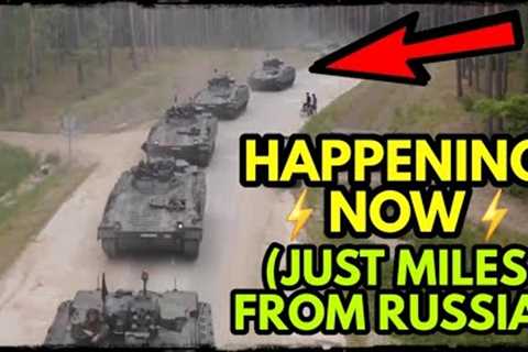 ⚡BREAKING- THOUSANDS OF GERMAN TROOPS TO RUSSIAN BORDER, 8000 WAGNER IN BELARUS! UKRAINE NUKE DRILL