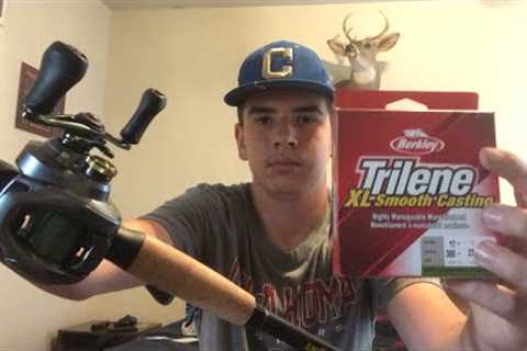 How to spool a bait caster for beginners