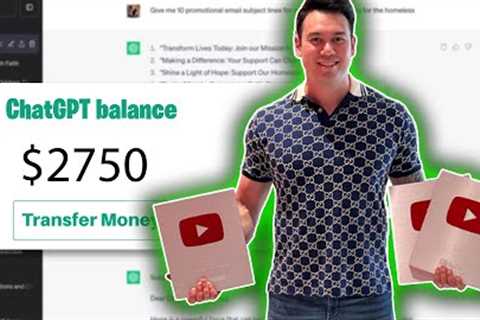 Earn $275 PER DAY With ChatGPT 2023 (Make Money Online) - Ryan Hildreth