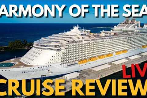 I've Just Disembarked Harmony of the Seas, Cruise Ship &amp; Experience Review - LIVE Let's Chat!