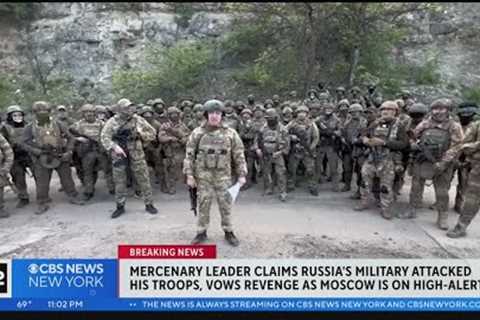 Mercenary leader claims Russia's military attacked his troops