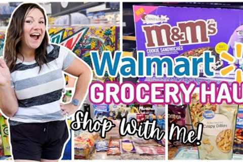 WALMART GROCERY HAUL + SHOP WITH ME | GROCERY HAUL WITH MEAL PLAN | FAMILY OF 5