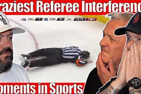 Craziest Referee Interference Moments in Sports REACTION | OFFICE BLOKES REACT!!