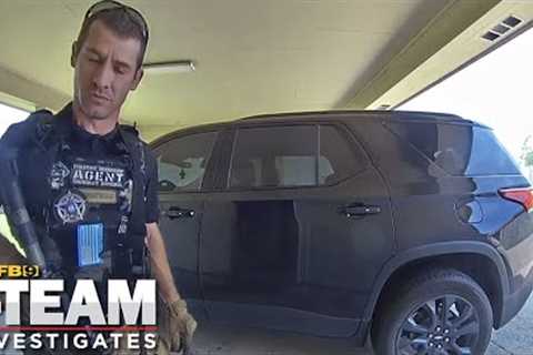 I-TEAM: Bail bonds agent’s profanity-laced tirade caught on camera during home search