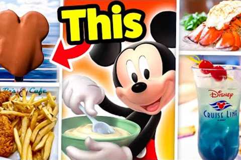 Disney Cruise Dining EVERYTHING You Need to Know..