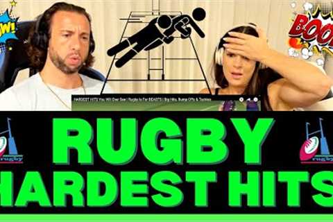 RUGBY IS FOR BEASTS - HARDEST HITS YOU WILL EVER SEE Reaction Video  - ARE WEDGIES LEGAL IN RUGBY?!