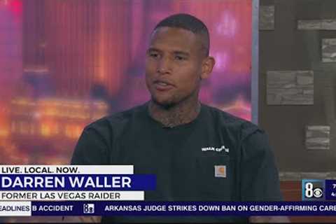 Former Las Vegas Raider Darren Waller hosting 3rd annual Concert to Shine On