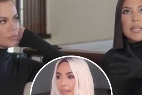 Kourtney Kardashian Rails on 'Intolerable' Sister Kim Over Lack of 'Loyalty' on The Kardashians
