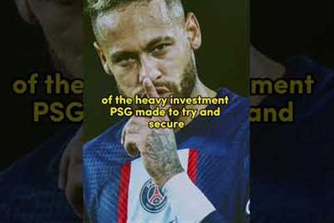 Neymar is facing a major crisis!