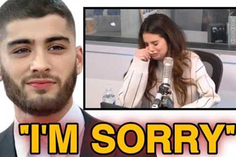Am sorry I Was angryZayn Malik splat SelenaGomez On their late night date after a little argument