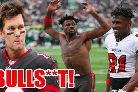 Antonio Brown GOES NUTS and UNLOADS on Tom Brady for making him QUIT football! Watch this!