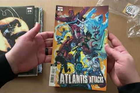 Marvel Comics - Walmart 3 Pack unboxing Symbiote Edition!