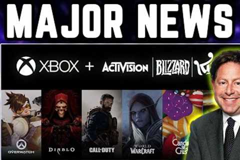 XBOX Activision Blizzard Acquisition MAJOR NEWS Updates