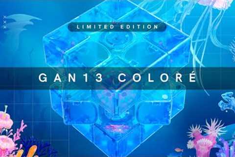 Is this BLUE speedcube worth $100? | GAN13 Coloré Unboxing + Review