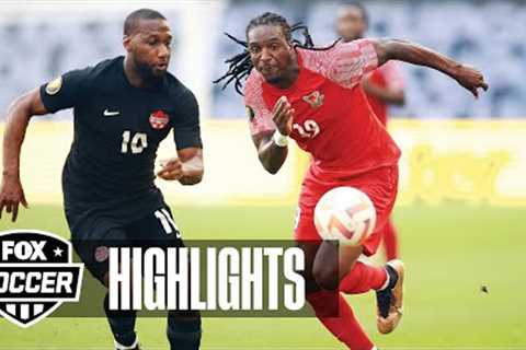Canada vs. Guadeloupe Highlights | CONCACAF Gold Cup