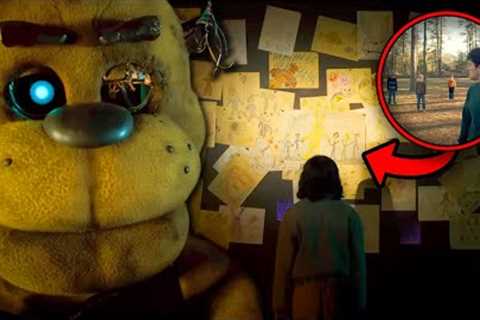 FNaF MOVIE TRAILER BREAKDOWN! Five Nights at Freddy's Easter Eggs &amp; Everything You Missed!