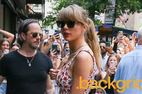 Taylor Swift's Electric Lady Studios Arrival Sends Fans into hysteria