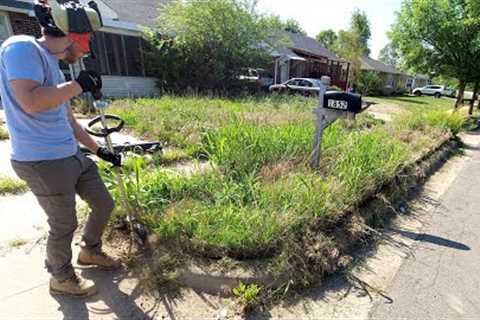 88 year old KEPT UP with neighbors yard til he COULDN'T DO IT ANYMORE