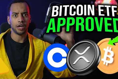 🚨FIRST BITCOIN ETF APPROVED, COINBASE CELEBRATING LAWSUIT VICTORY?🚀💥