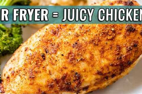 ONE Simple Trick for Juicy AIR FRYER Chicken (NO Breading!)