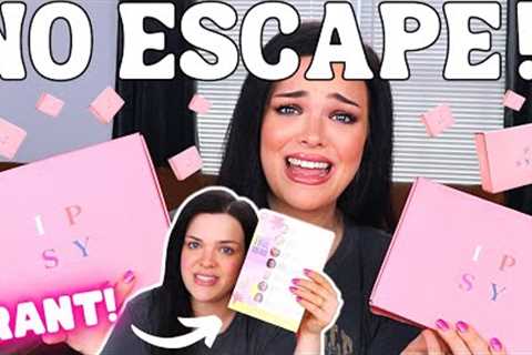 NO ESCAPING IPSY!? I Will NEVER Be Free!? | Boxycharm Unboxing &amp; Try On