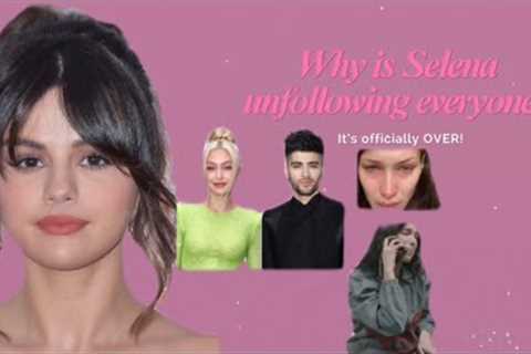 Selena Gomez reading: Unfollowing everyone because of Gossip!!!! 👀😳