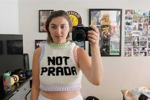 why i stopped being funny and started knitting