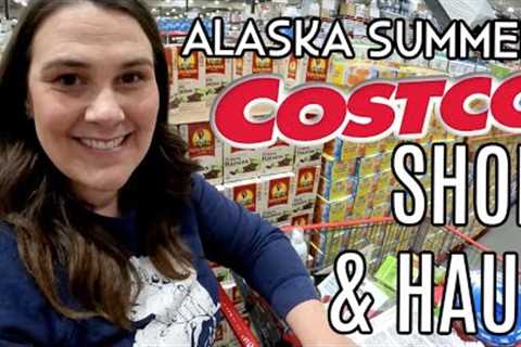 Alaska Summer Costco Shop W/ Me &amp; Grocery Haul | Freeze Drying Apples