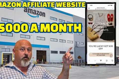 MAKE AN AMAZON AFFILIATE WEBSITE TO EARN PASSIVE INCOME! (Easy Side Hustle)