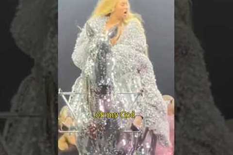 Beyonce was mad as hell cuz the horse didn't fly #renaissanceworldtour #beyonce