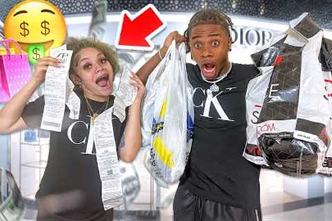 I TOOK MY BOYFRIEND ON A $1000 SHOPPING SPREE🤑