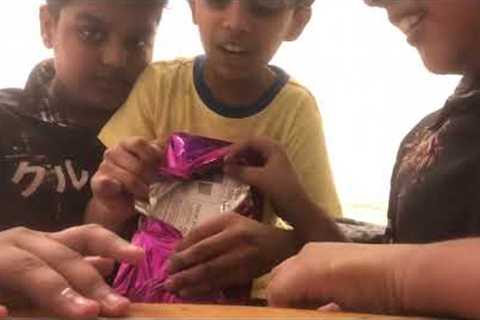 Unboxing our birthday gifts
