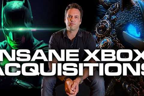 Leaked Xbox Insane Studio Buyout Publishing Acquisitions | WB Bandai Namco Konami Sega EA &amp; More