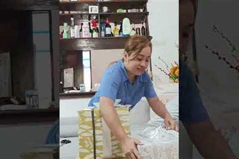 Unboxing Wedding Gifts