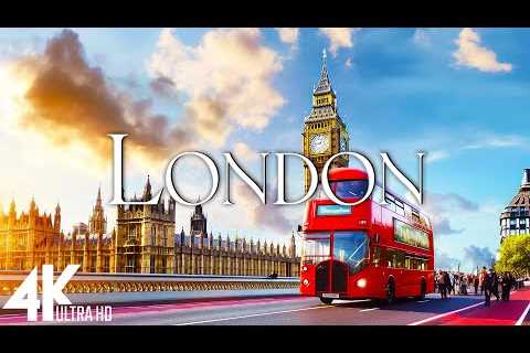 FLYING OVER LONDON (4K Video UHD) - Scenic Relaxation Film With Inspiring Music