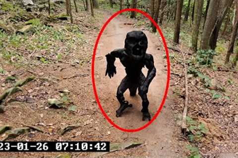 20 SCARIEST Trail Cam Videos You'll Ever See